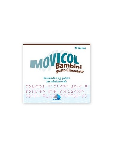 Movicol*bb 20 Bust Polv Orale 6,9 G Cioccolato