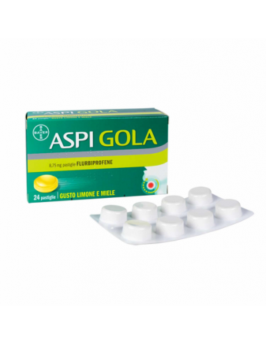 Aspi Gola*24 Pastiglie 8,75 Mg Limone Miele