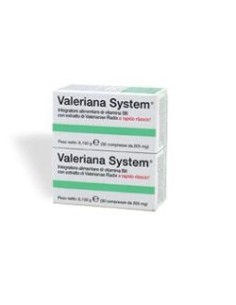 Valeriana System 30 Compresse+30 Compresse