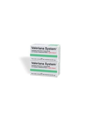 Valeriana System 30 Compresse+30 Compresse