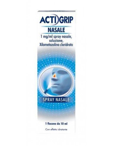 Actifed Decongestionante*spray Nasale 10 Ml 1 Mg/ml