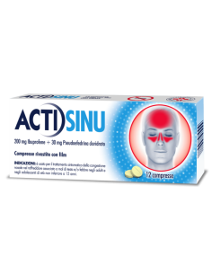 Actisinu*12 Cpr Riv 200 Mg + 30 Mg