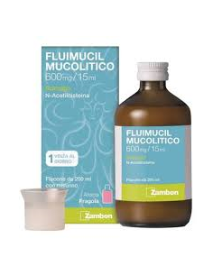 Fluimucil Mucolitico*scir 200 Ml 600 Mg/15 Ml