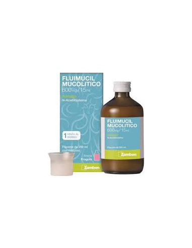 Fluimucil Mucolitico*scir 200 Ml 600 Mg/15 Ml