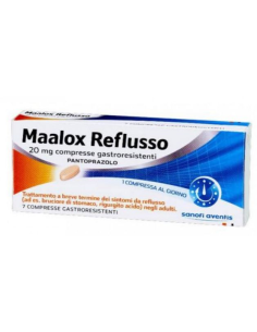 Maalox Reflusso*7 Cpr Gastrores 20 Mg