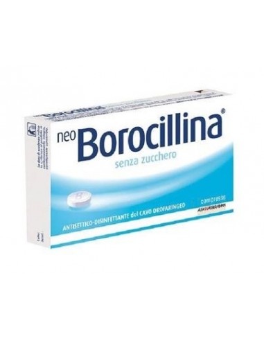 Neoborocillina*16 Pastiglie 1,2 Mg + 20 Mg Senza Zucchero