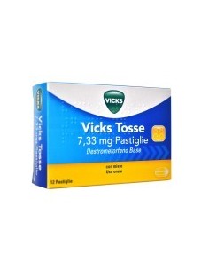 Vicks Tosse*12 Pastiglie 7,33 Mg Miele