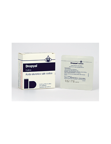 Dropyal*20 Monodosi Collirio 0,65 Ml 0,015 G/100 Ml