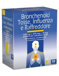 Bronchenolo Tosse Influenza E Raffreddore*orale Polv 10 Buste