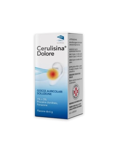 Cerulisina Dolore*gocce Auricolari 6 G 5% + 1%