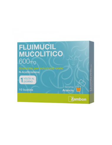 Fluimucil Mucolitico*orale Grat 10 Bust 600 Mg