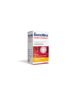 Neoborocillina Gola Dolore*1 Flaconcino Spray Mucosa Orale 15 Ml 0,25% Limone E Miele