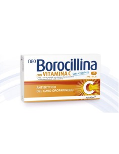 Neoborocillina C*16 Pastiglie 1,2 Mg + 70 Mg Senza Zucchero