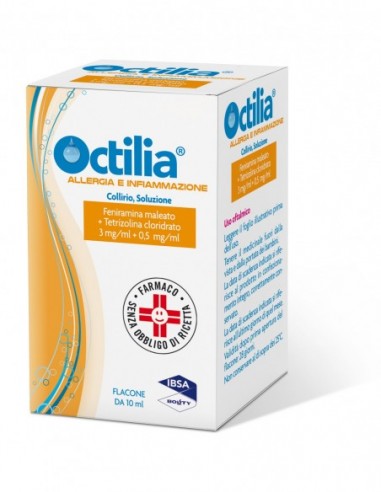 Octilia Allergia E Infiammazione*1 Flacone Multidose 10 Ml 0,3 Mg/ml + 0,5 Mg/ml