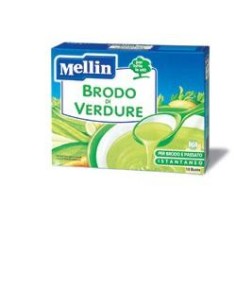 Mellin Brodo Verdure 10 Bustine 8 G