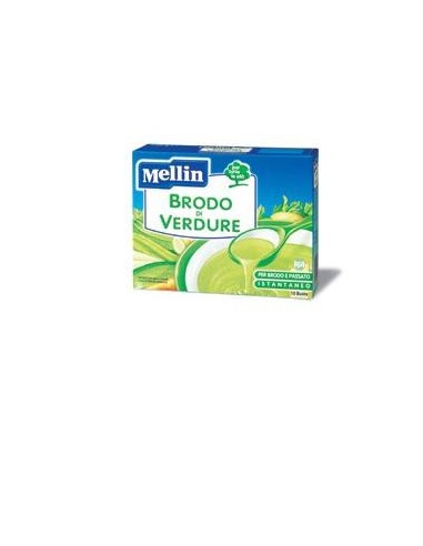 Mellin Brodo Verdure 10 Bustine 8 G