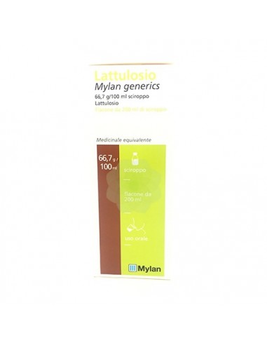 Lattulosio (mylan Generics)*scir 200 Ml 66,7 G/100 Ml Flacone