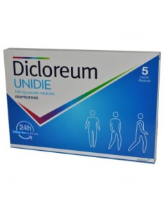 Dicloreum Unidie*5 Cerotti Medicati 136 Mg