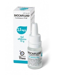 Siccafluid*gel Oftalmico 10 G 2,5 Mg/g