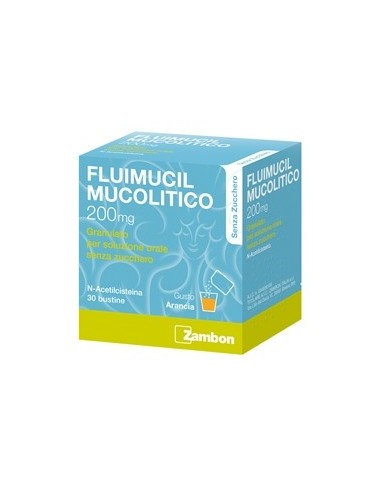 Fluimucil Mucolitico*30 Bust Grat 200 Mg Senza Zucchero