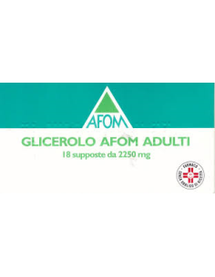 Glicerolo (afom)*ad 18 Supp 2.250 Mg