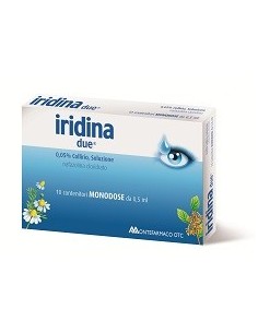 Iridina Due*10 Monod Collirio 0,5 Ml 0,05%