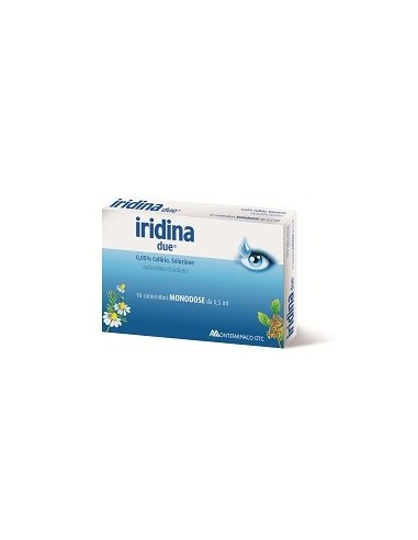 Iridina Due*10 Monod Collirio 0,5 Ml 0,05%