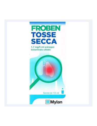 Froben Tosse Secca*1 Flacone 125 Ml 1,7 Mg/5 Ml Sciroppo