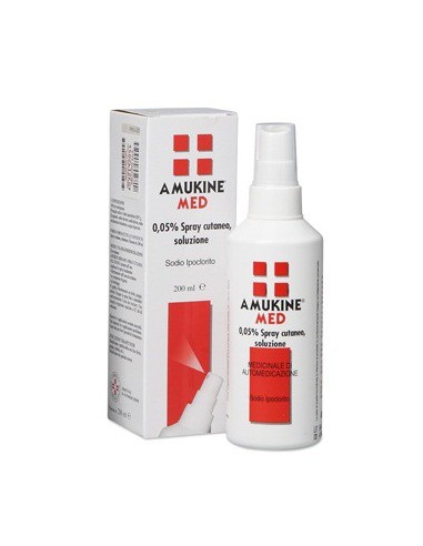 Amukine Med*soluz Derm 200 Ml 0,05%