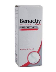 Benactiv Gola*collutorio 160 Ml 25 Mg/ml