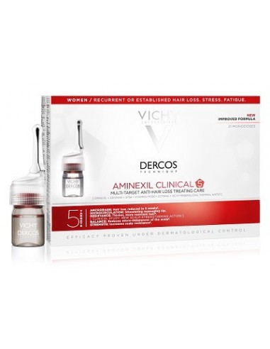 Dercos Aminexil Fiale 21 Donna 6 Ml