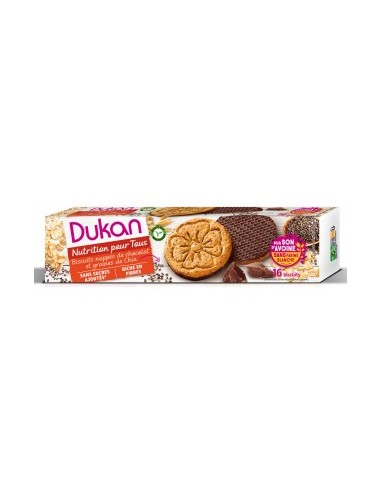 Dukan Biscotti Semi Chia E Cioccolato Fondente 160 G