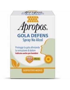 Apropos Gola Defens Spray No Alcol 20 Ml