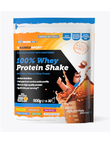 100% Whey Protein Shake Milk Chocolate 900 G
