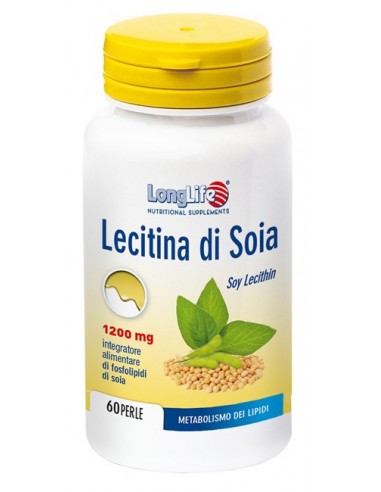 Longlife Lecitina Soia 60 Perle