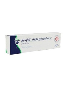 Ketoftil*gel Oftalmico 10 G 0,5 Mg/g