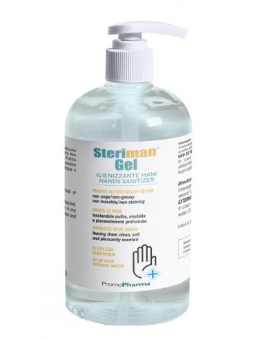 Steriman Gel Igienizzante Mani 500 Ml