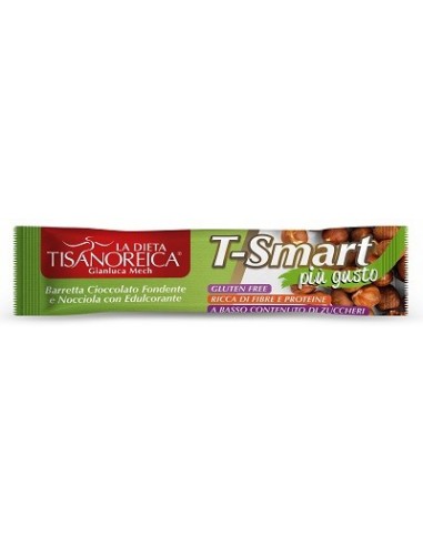 Tisanoreica Style Barretta T Smart Nocciola Cioccolato Fondente 35 G