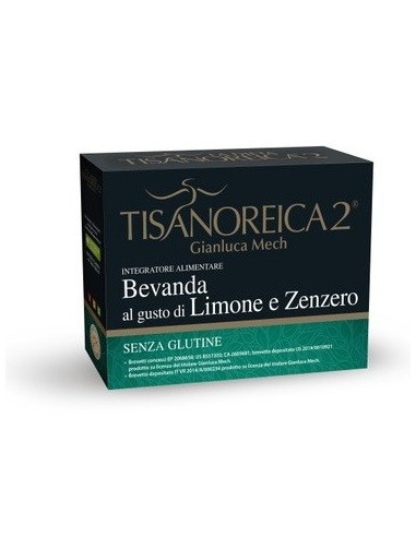 Tisanoreica2 Bevanda Limonen Zenzero 4 Bustine