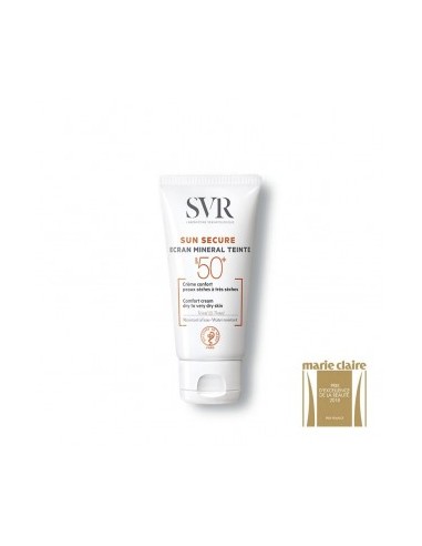 Sun Secure SVR Crema Viso Minerale SPF50