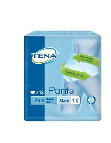 Pannolone Pull Up Tena Pants Plus Taglia Extra Large 12 Pezzi