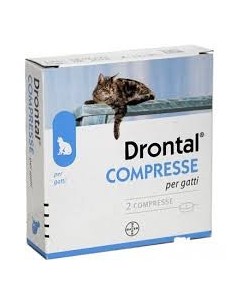 Drontal*2 Cpr 230 Mg + 20 Mg Gatti