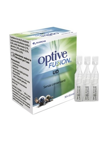 Optive Fusion Ud Soluzione Oftalmica Sterile 30 Flaconcini Monodose 0,4 Ml