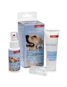 Dentalpet Kit Dentifricio 50ml+spray Orale 50ml+1 Ditale