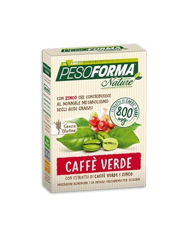 Pesoforma Caffe' Verde 28cps