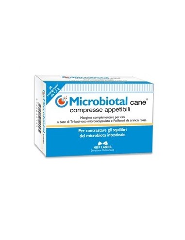 Microbiotal Cane Blister 30 Compresse Appetibili