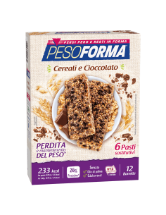 Pesoforma Barretta Cereali/cioccolato 12 X 31 G