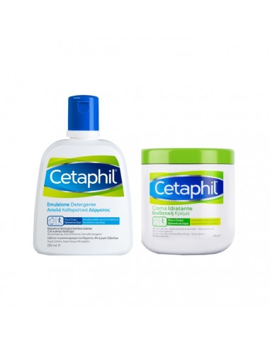 Cetaphil Bundle Idratante 450 G + Detergente 250 Ml