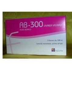 Ab 300 Lavanda Vaginale 5 Flaconi 140 Ml