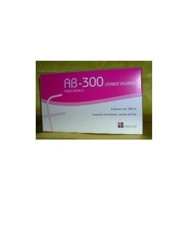 Ab 300 Lavanda Vaginale 5 Flaconi 140 Ml